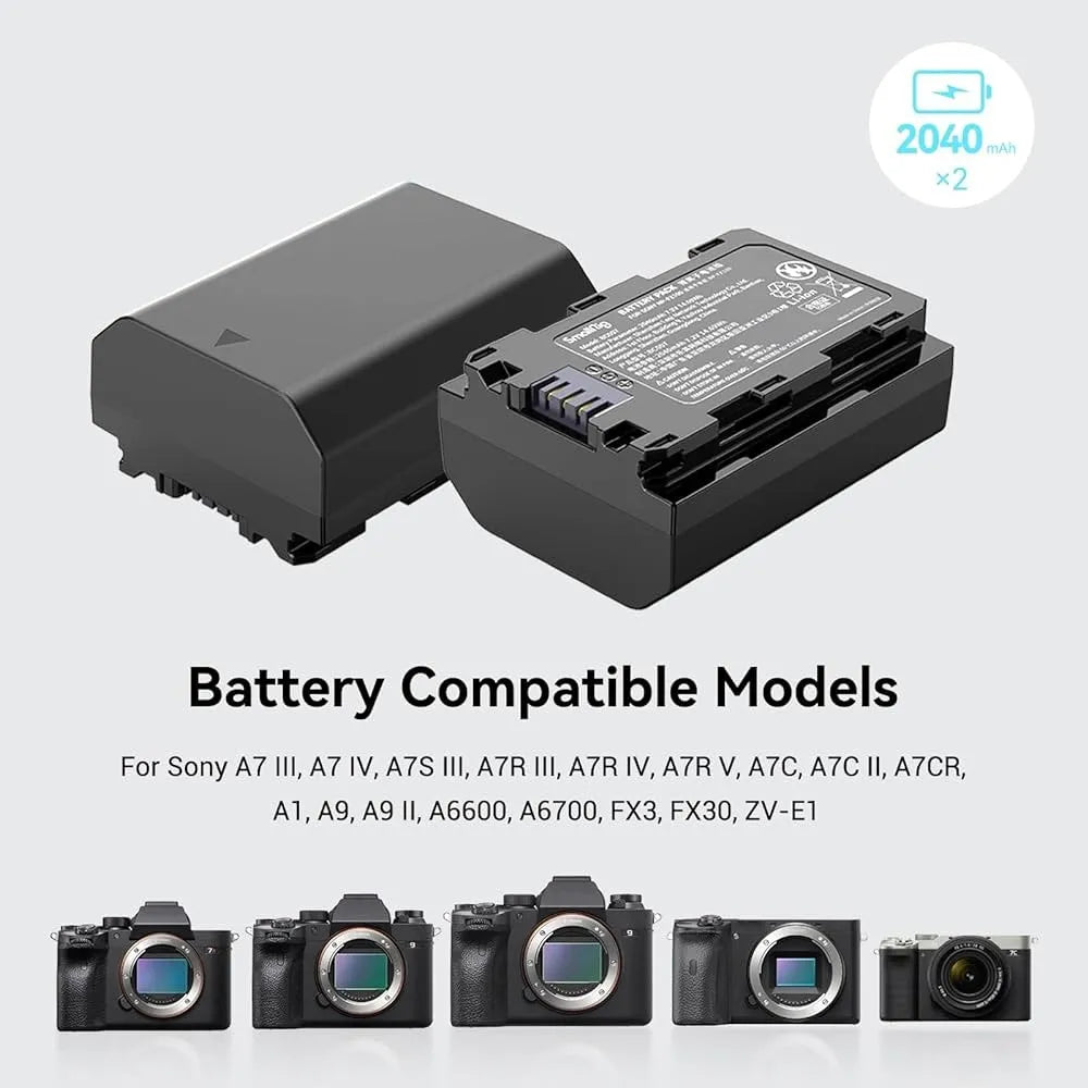 Batería SmallRig NP-FZ100 para Sony | 2400mAh