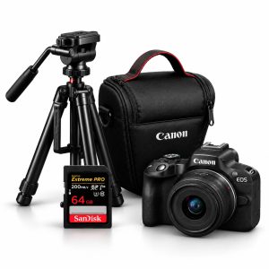 Canon R50 Combo  Kit Completo