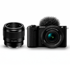 Combo Sony ZV-E10 II + Lente 16-50mm OSS II + Lente