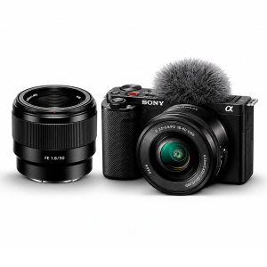 Combo Sony ZV-E10 + Lente 16-50mm OSS II